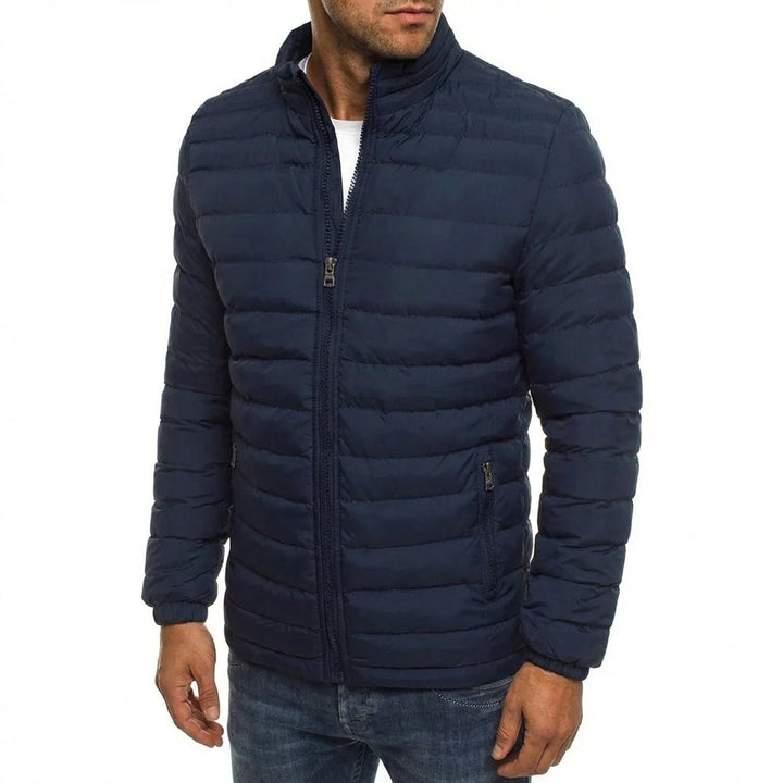 Ronald | Elegant Quilted Puffer Jacket with Funnel Neck
