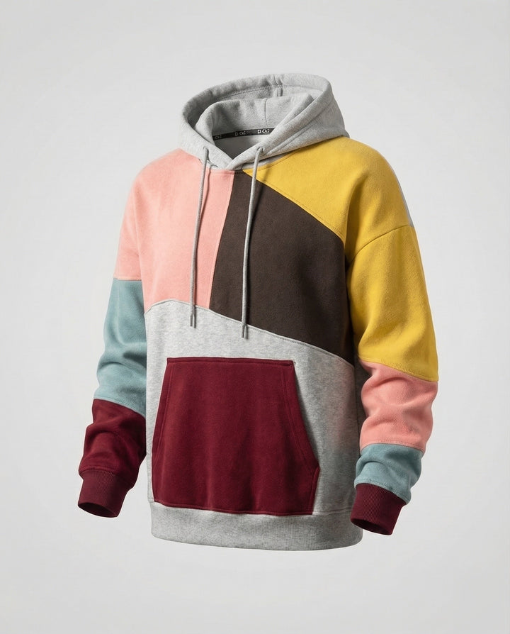 Ryan | Color Block Pullover Mens Hoodies