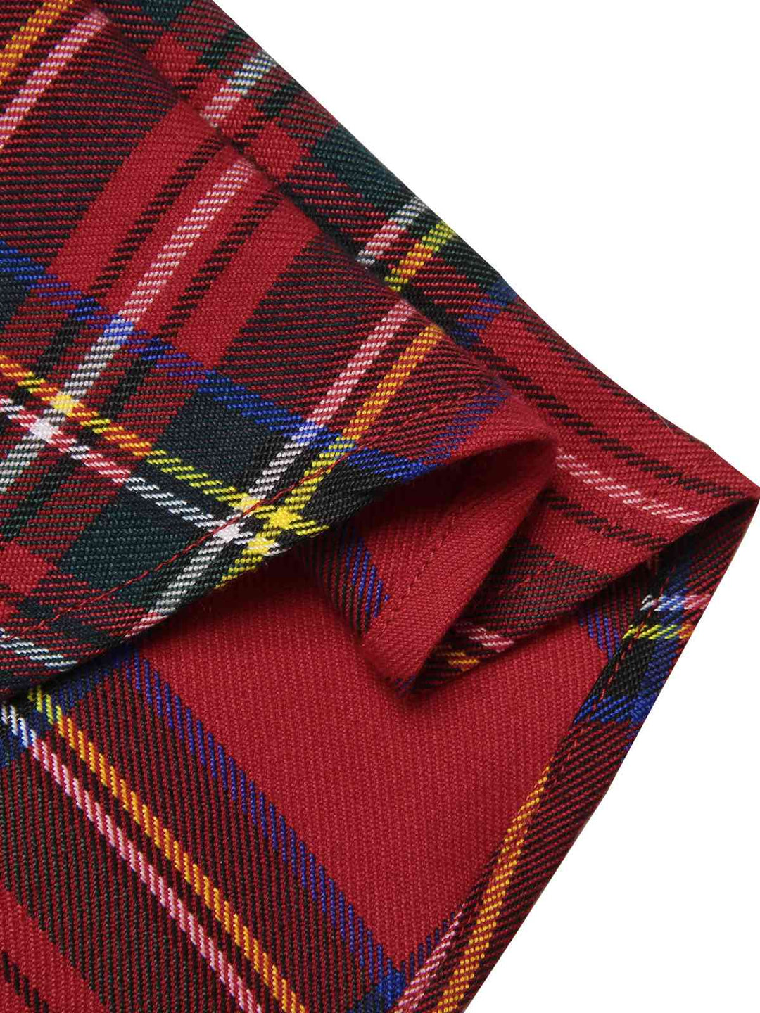 Sandra | Long Sleeve Off Shoulder Tartan Christmas Dress