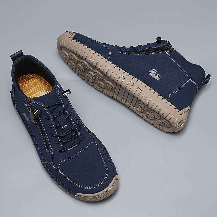 Sarah | Classic Zip-Up High Top Supportive Walking Shoes
