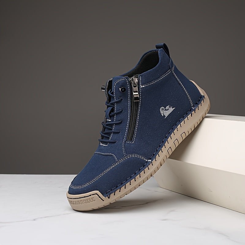 Sarah | Classic Zip-Up High Top Supportive Walking Shoes