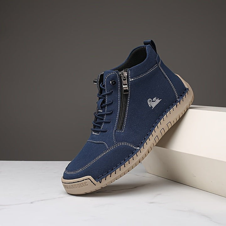 Sarah | Classic Zip-Up High Top Supportive Walking Shoes
