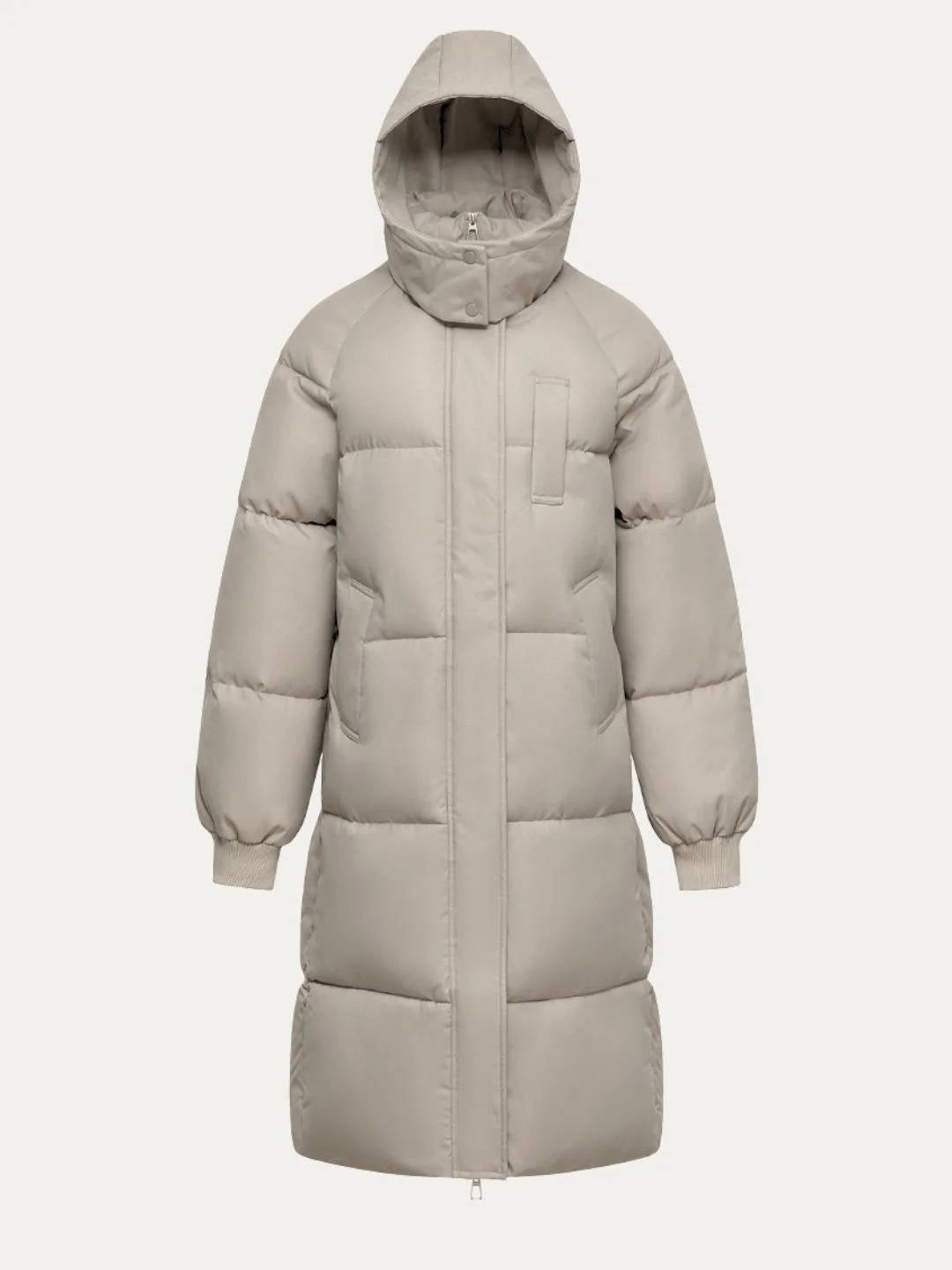 Sharon | Effortless Long Hooded Winter Puffer Jacket