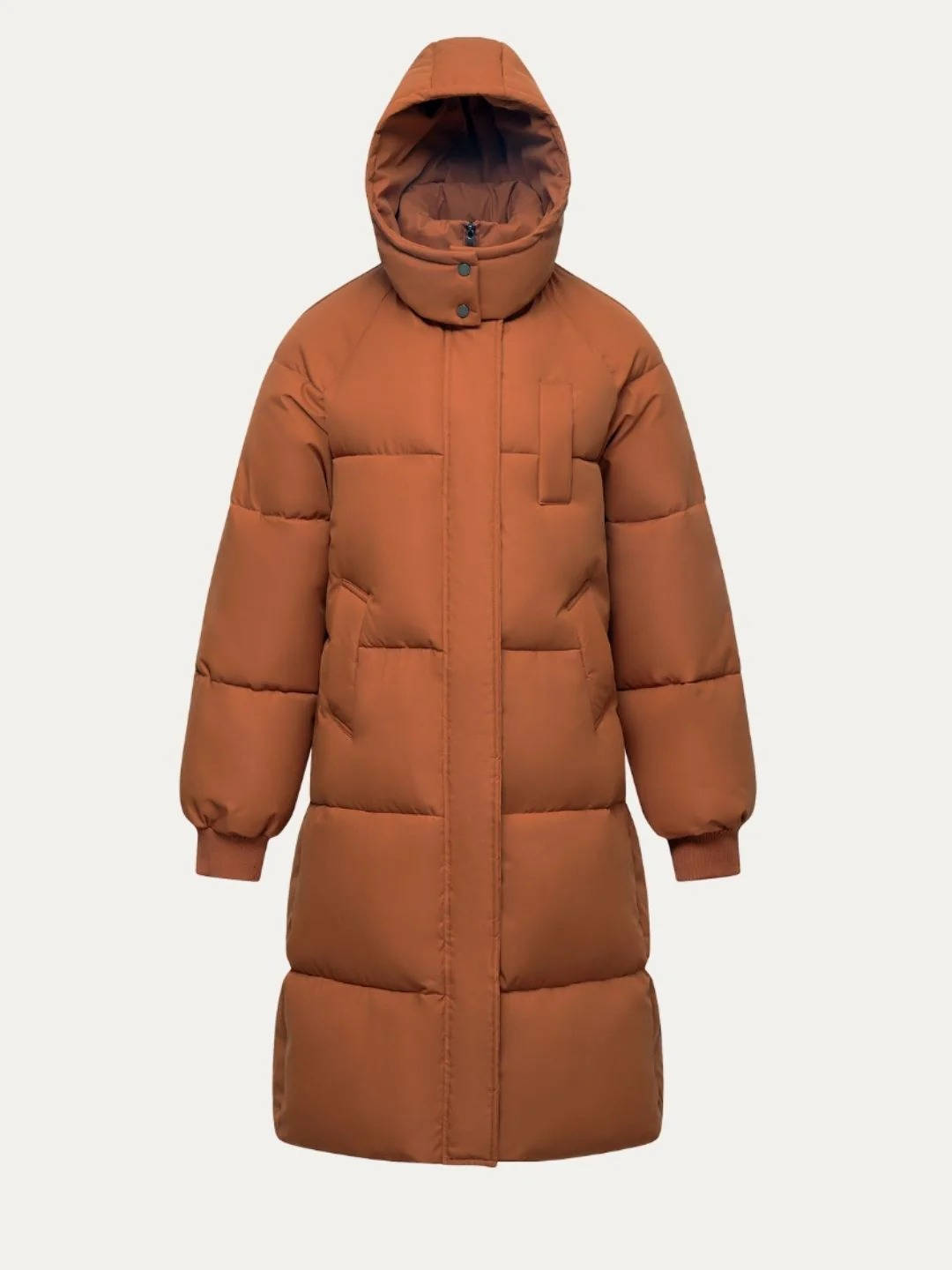 Sharon | Effortless Long Hooded Winter Puffer Jacket