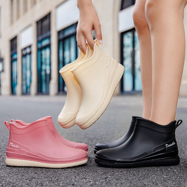 Shirley | Graceful Waterproof Ankle Rain Boots