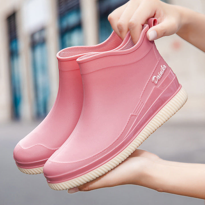 Shirley | Graceful Waterproof Ankle Rain Boots
