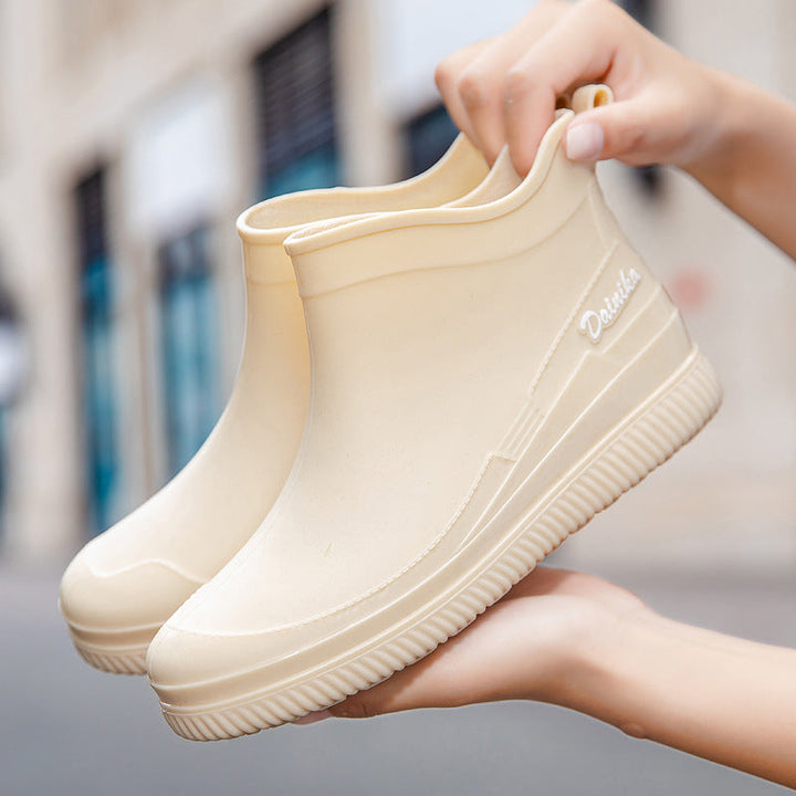 Shirley | Graceful Waterproof Ankle Rain Boots