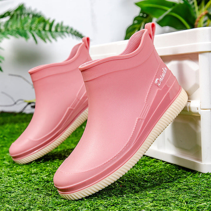 Shirley | Graceful Waterproof Ankle Rain Boots