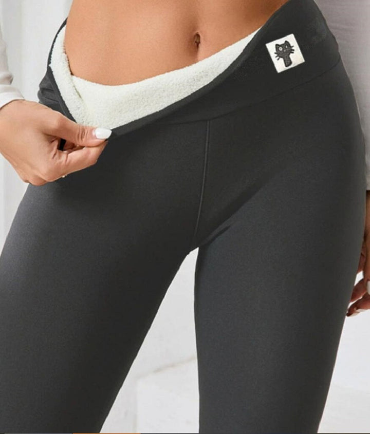 Stephanie | Stylish High-Waist Fleece Lined Leggings