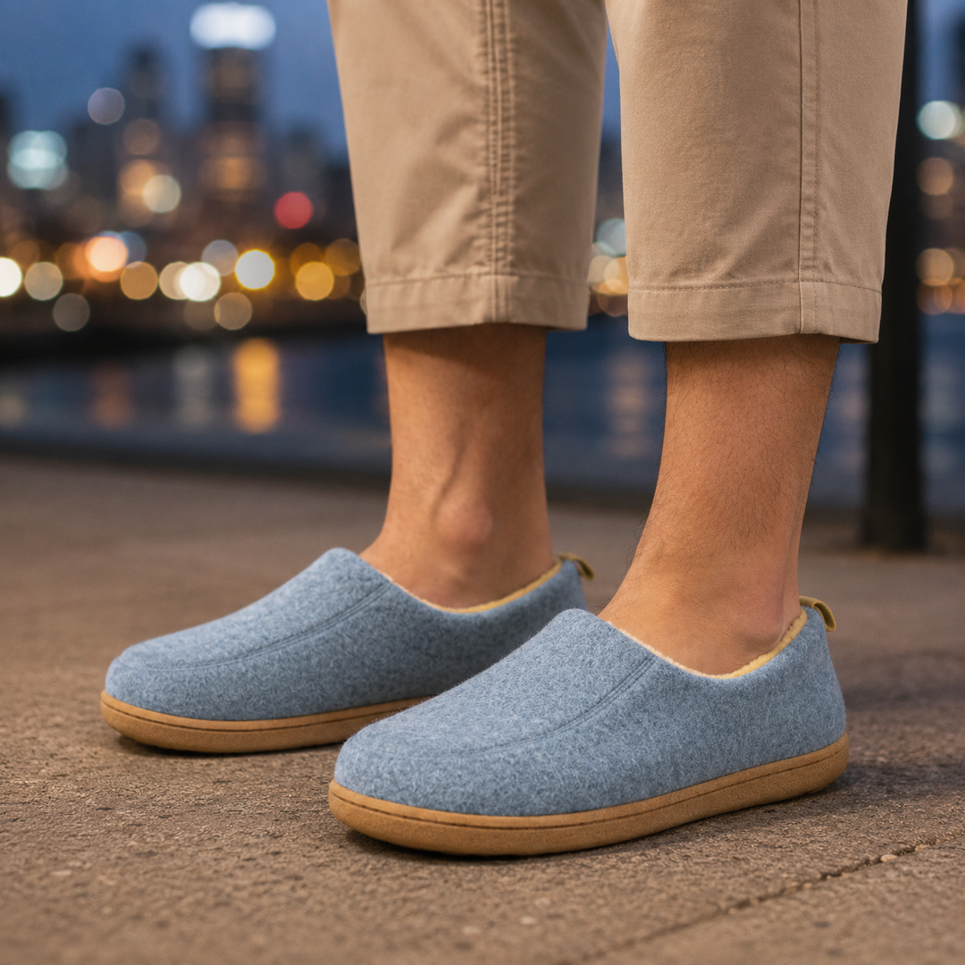 Steven | Timeless Closed-Back Slip-On Mens Slippers