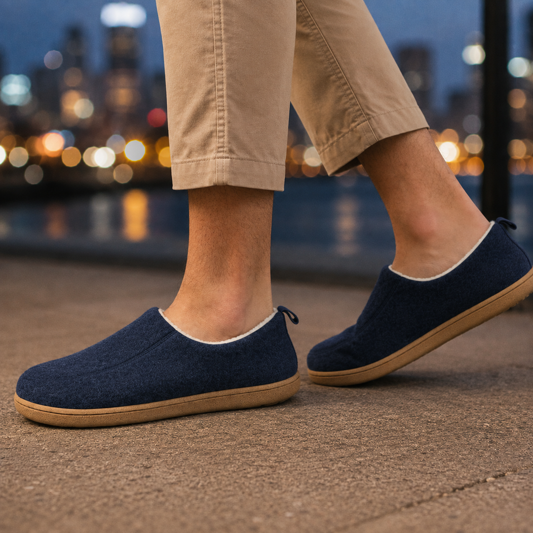 Steven | Timeless Closed-Back Slip-On Mens Slippers