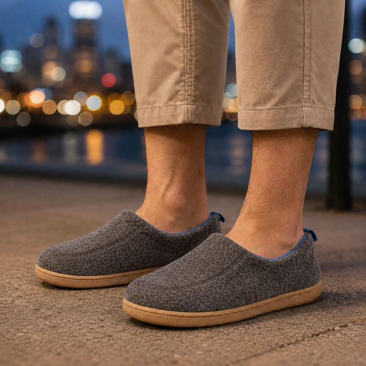Steven | Timeless Closed-Back Slip-On Mens Slippers