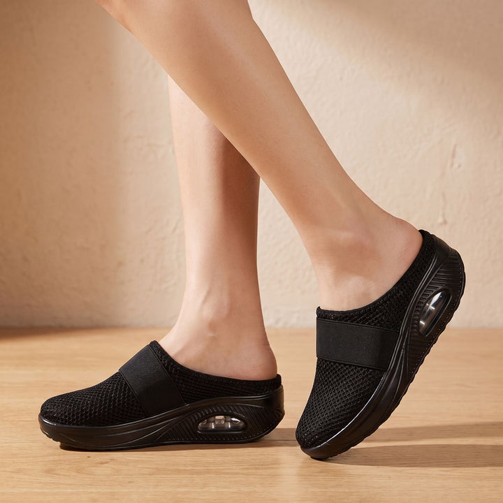Teresa | Backless Slip-On Supportive Walking Shoes