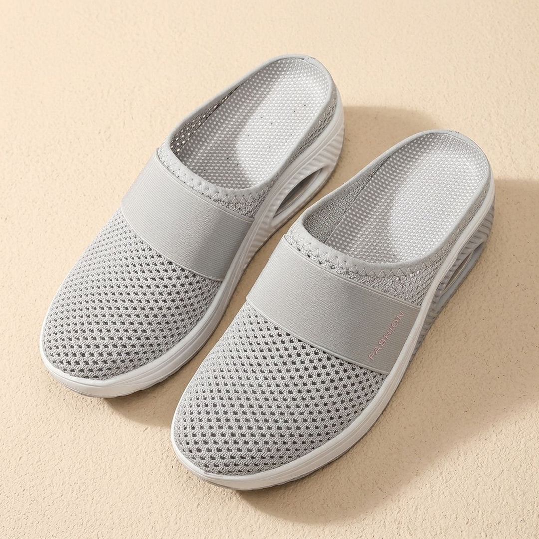 Teresa | Backless Slip-On Supportive Walking Shoes