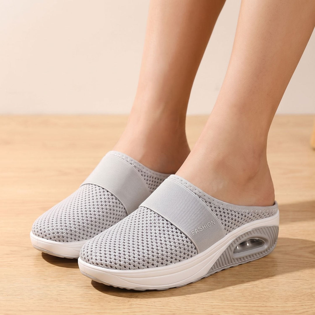 Teresa | Backless Slip-On Supportive Walking Shoes
