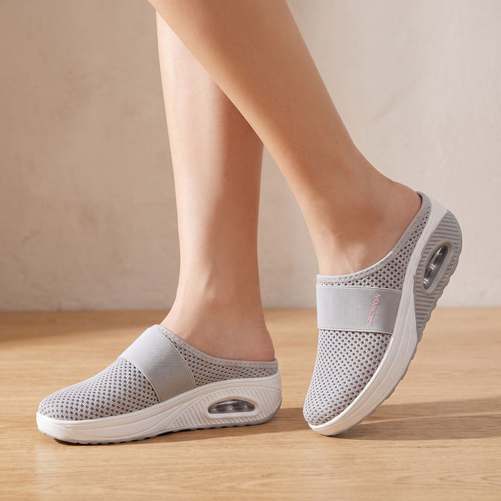 Teresa | Backless Slip-On Supportive Walking Shoes