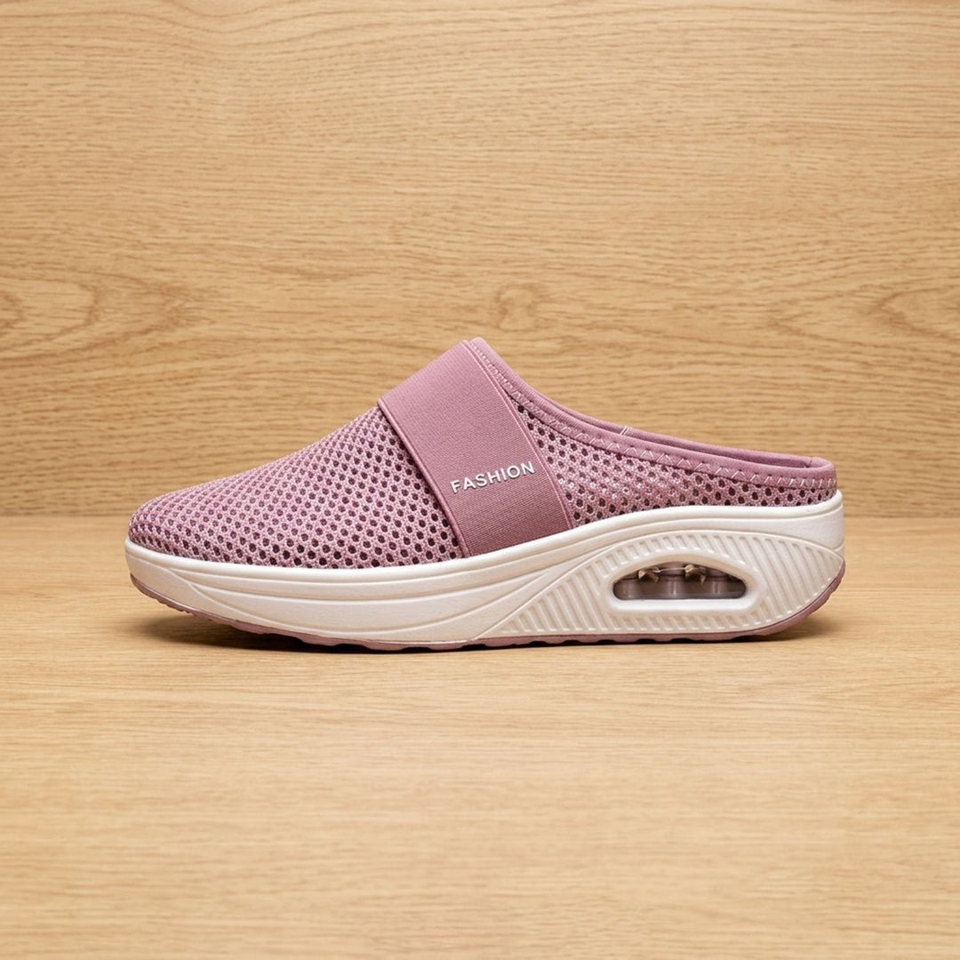Teresa | Backless Slip-On Supportive Walking Shoes