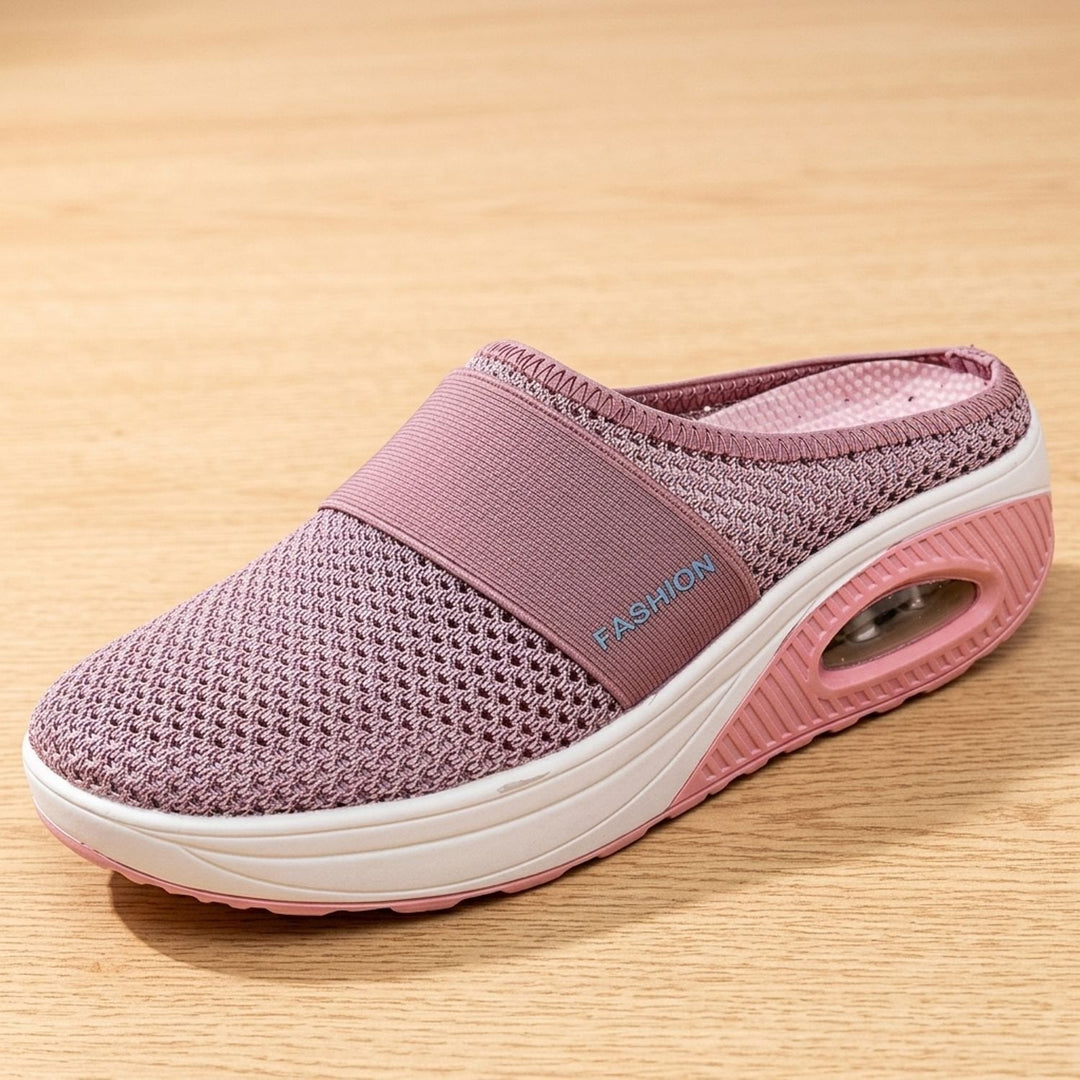 Teresa | Backless Slip-On Supportive Walking Shoes