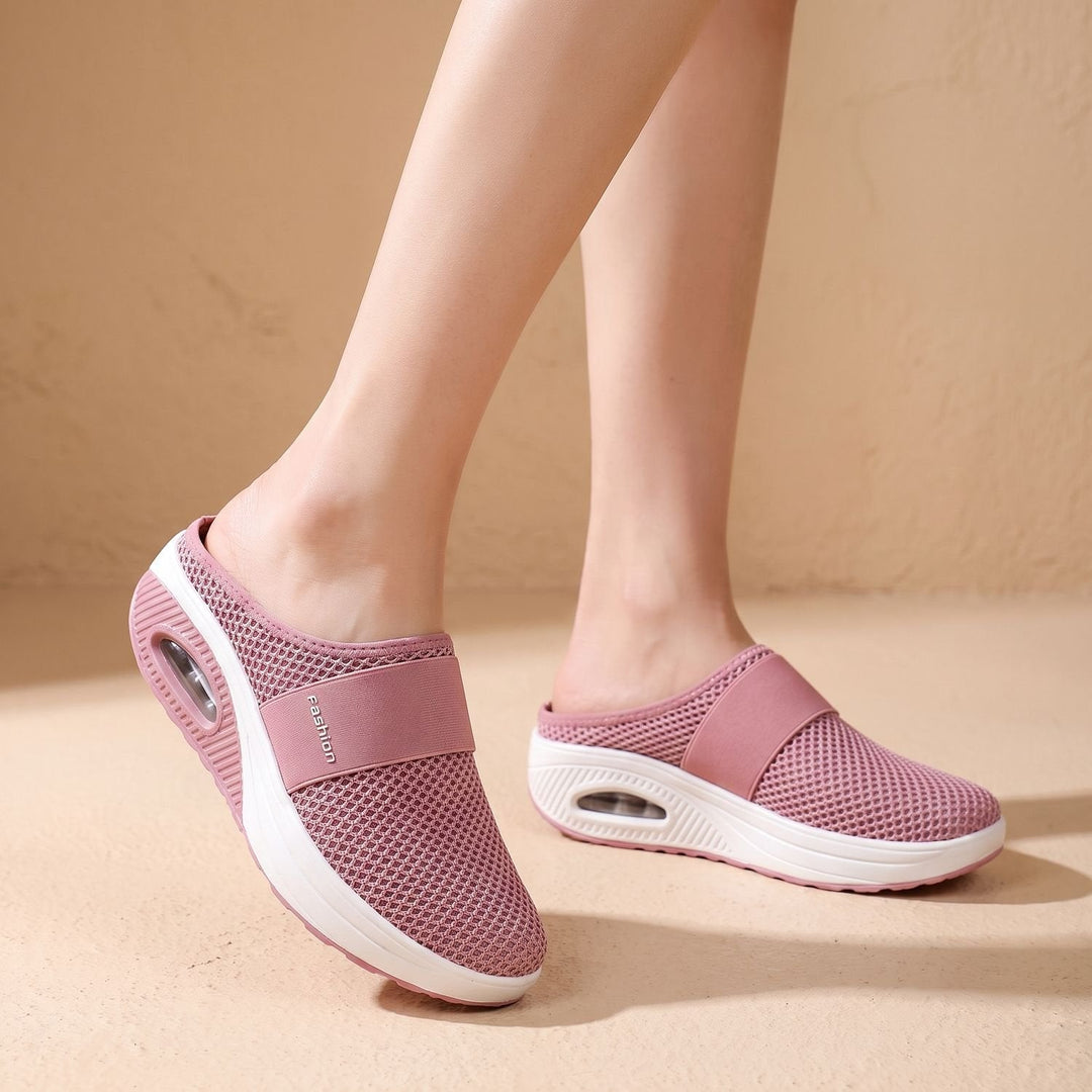 Teresa | Backless Slip-On Supportive Walking Shoes