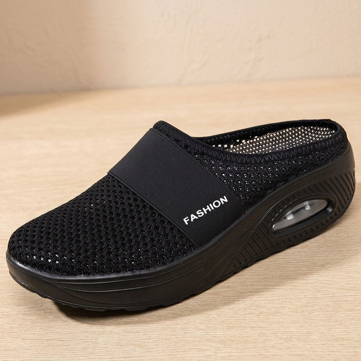 Teresa | Backless Slip-On Supportive Walking Shoes