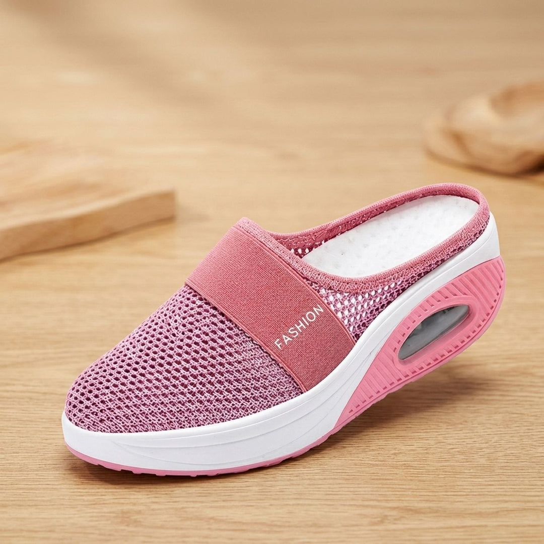 Teresa | Backless Slip-On Supportive Walking Shoes