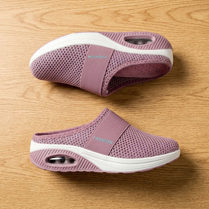 Teresa | Backless Slip-On Supportive Walking Shoes