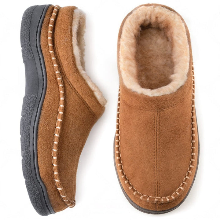 Thomas | Effortless Cozy Moccasin House Slippers