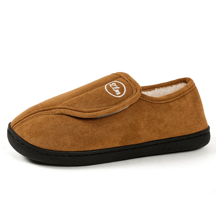 Timothy | Adjustable Wide Fit Plush Lined Mens Slippers