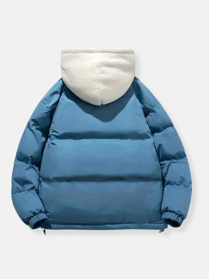 Vincent | Cozy Sherpa Lined Hooded Puffer Jacket