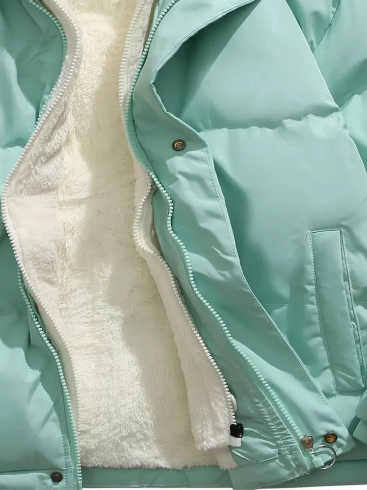 Vincent | Cozy Sherpa Lined Hooded Puffer Jacket