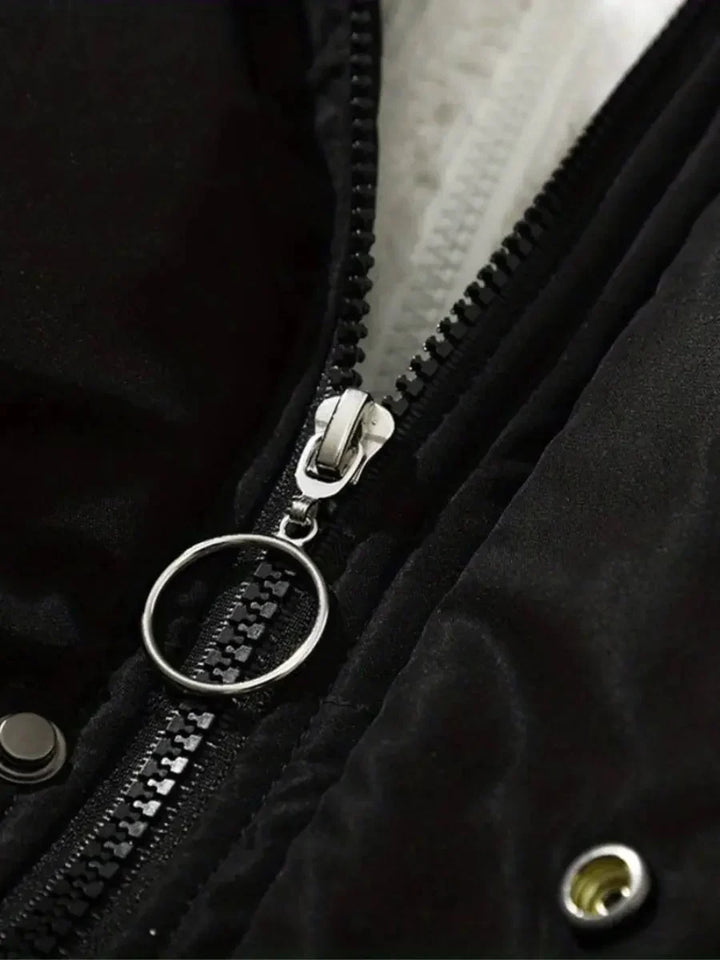 Vincent | Cozy Sherpa Lined Hooded Puffer Jacket