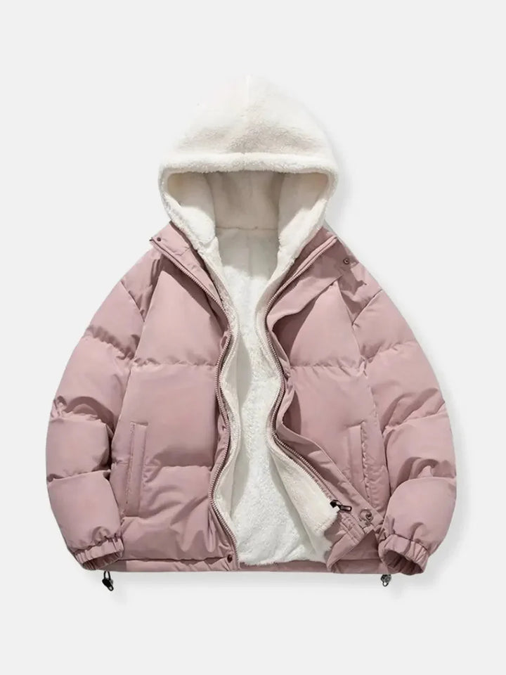Vincent | Cozy Sherpa Lined Hooded Puffer Jacket