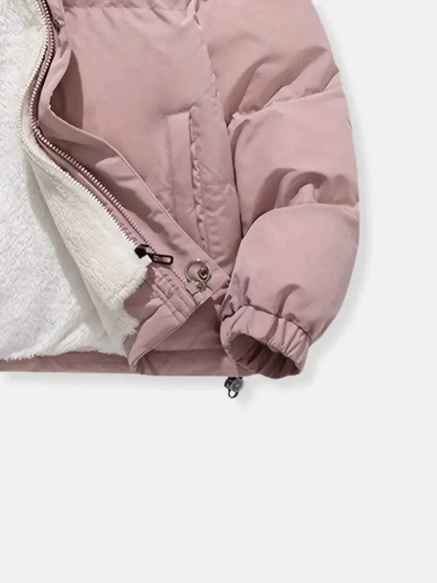 Vincent | Cozy Sherpa Lined Hooded Puffer Jacket