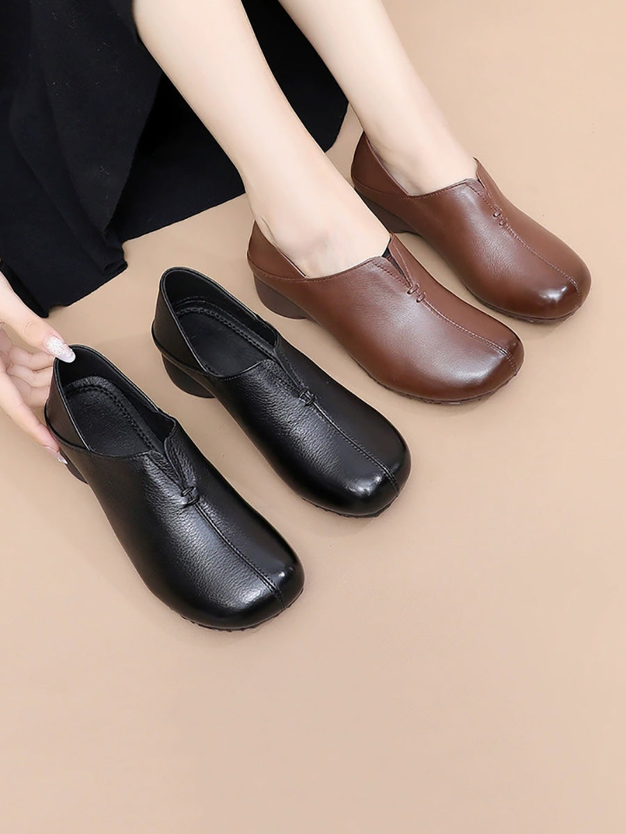 Virginia | Polished Slip-On Supportive Walking Shoes