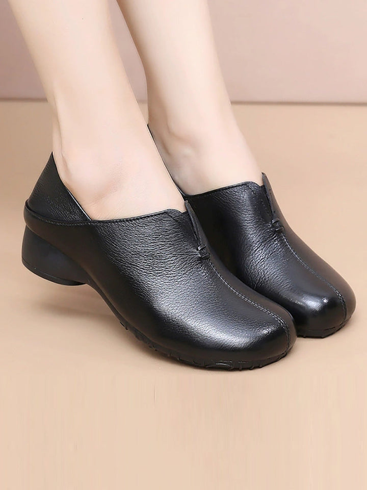 Virginia | Polished Slip-On Supportive Walking Shoes