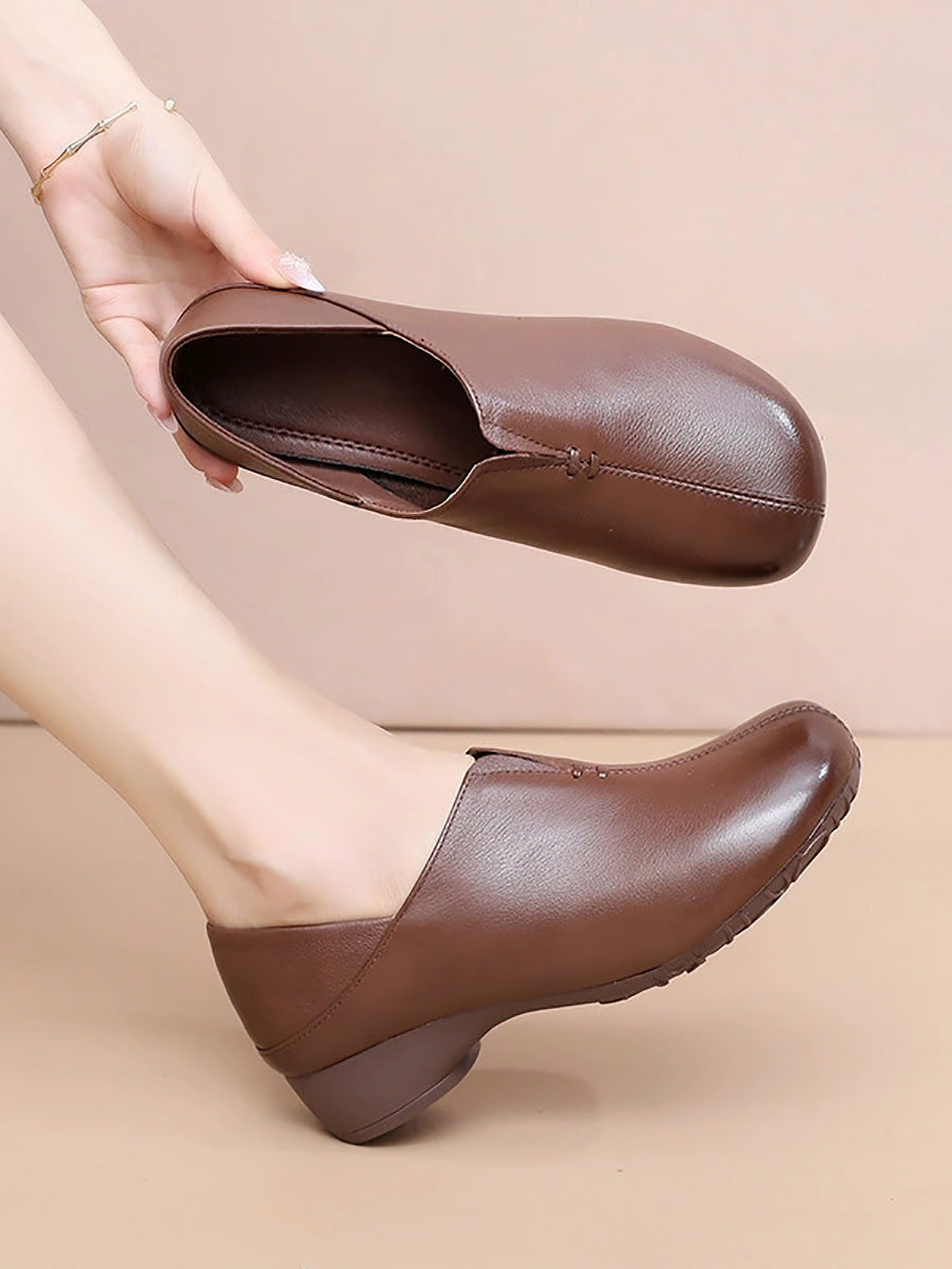 Virginia | Polished Slip-On Supportive Walking Shoes