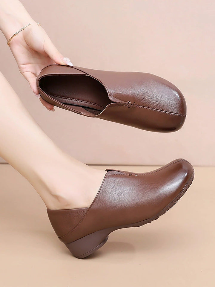 Virginia | Polished Slip-On Supportive Walking Shoes