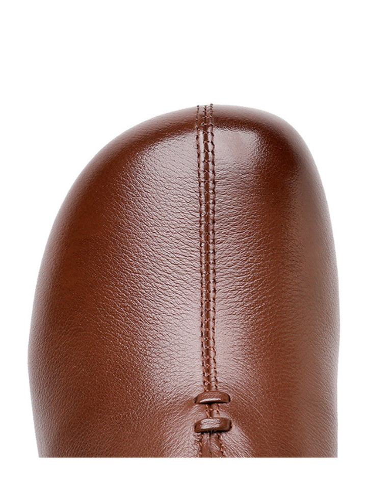 Virginia | Polished Slip-On Supportive Walking Shoes
