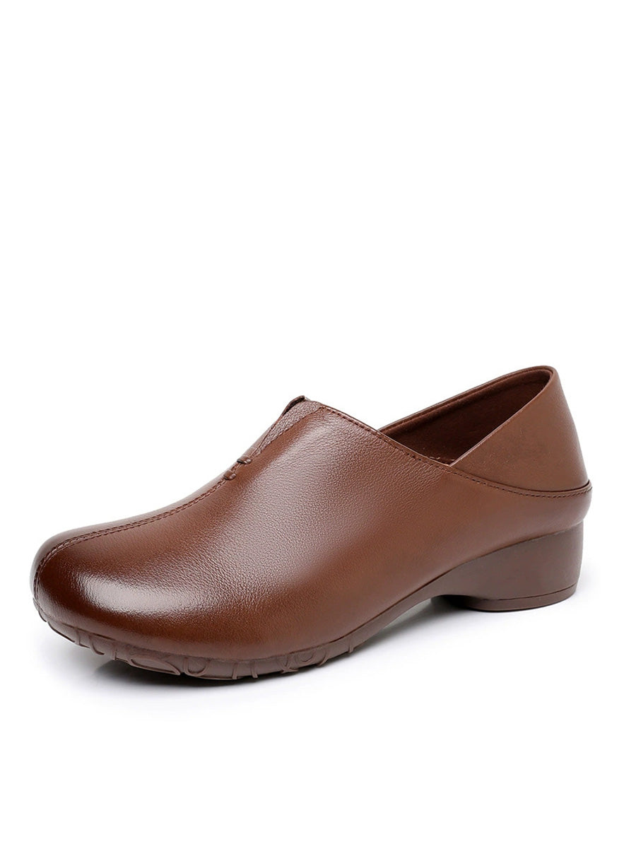 Virginia | Polished Slip-On Supportive Walking Shoes
