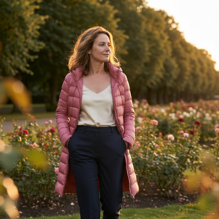 Virginia | Refined Hooded Quilted Puffer Jacket