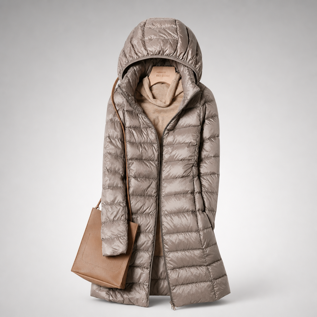 Virginia | Refined Hooded Quilted Puffer Jacket