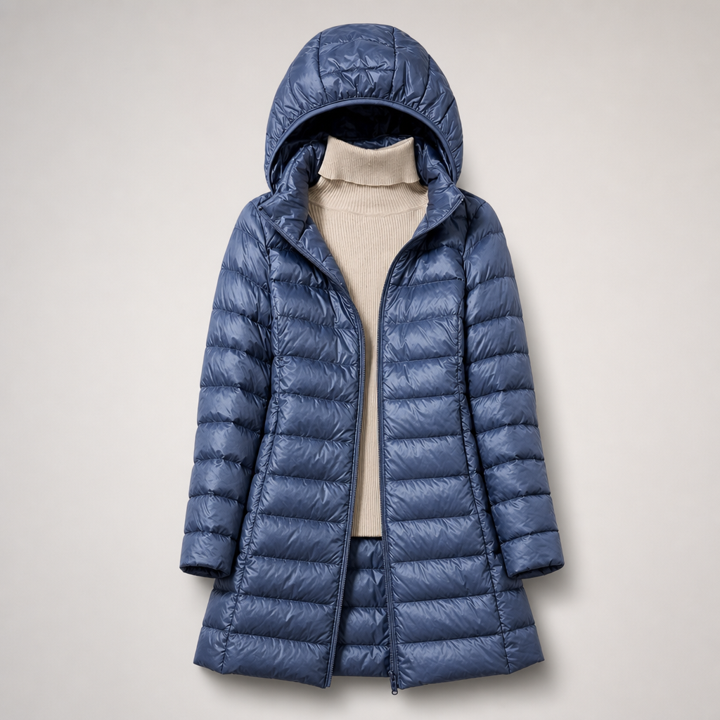 Virginia | Refined Hooded Quilted Puffer Jacket