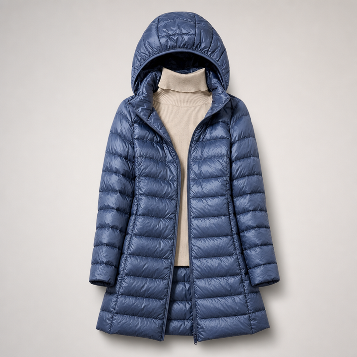 Virginia | Refined Hooded Quilted Puffer Jacket