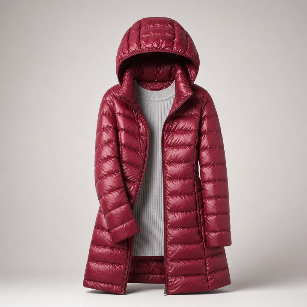 Virginia | Refined Hooded Quilted Puffer Jacket