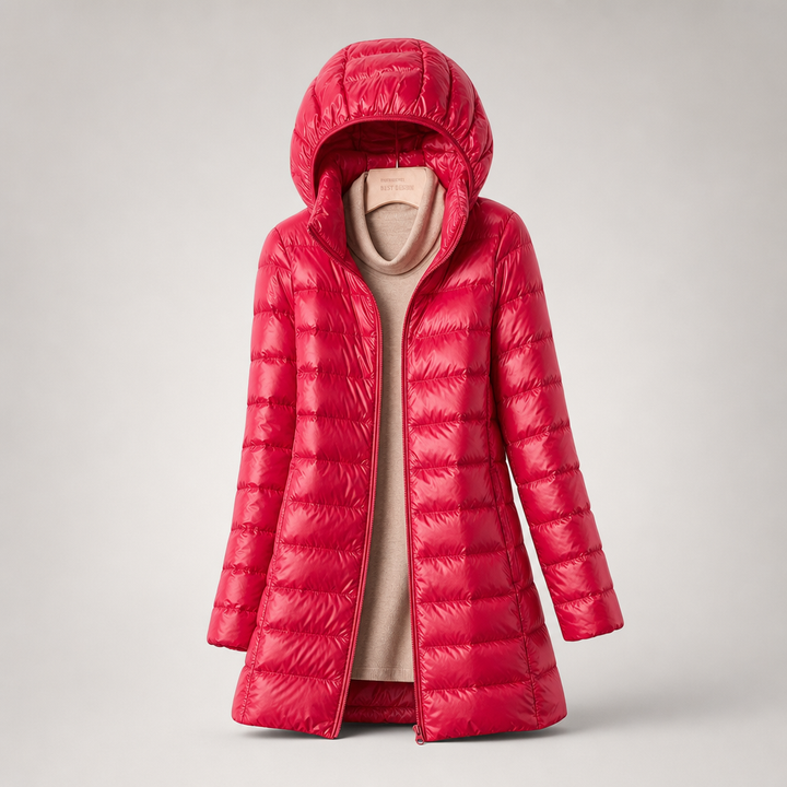 Virginia | Refined Hooded Quilted Puffer Jacket