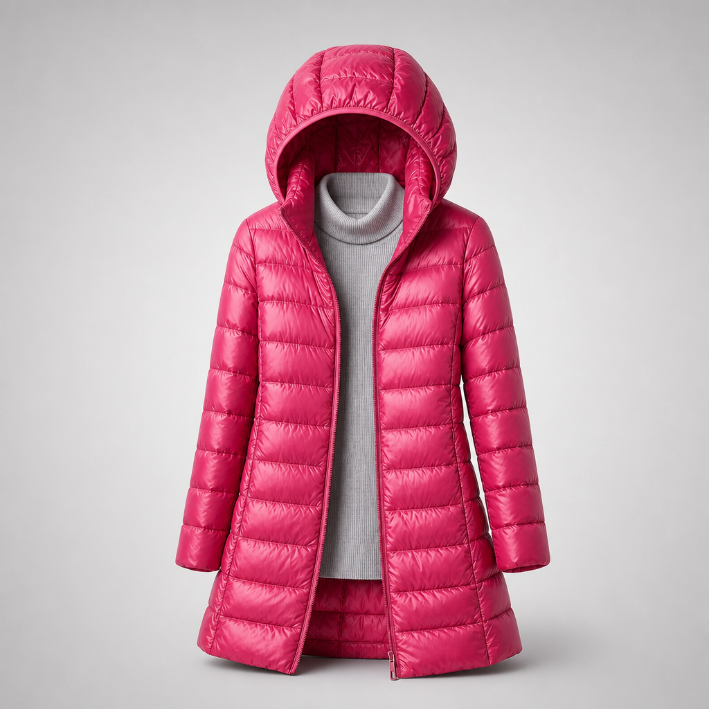 Virginia | Refined Hooded Quilted Puffer Jacket