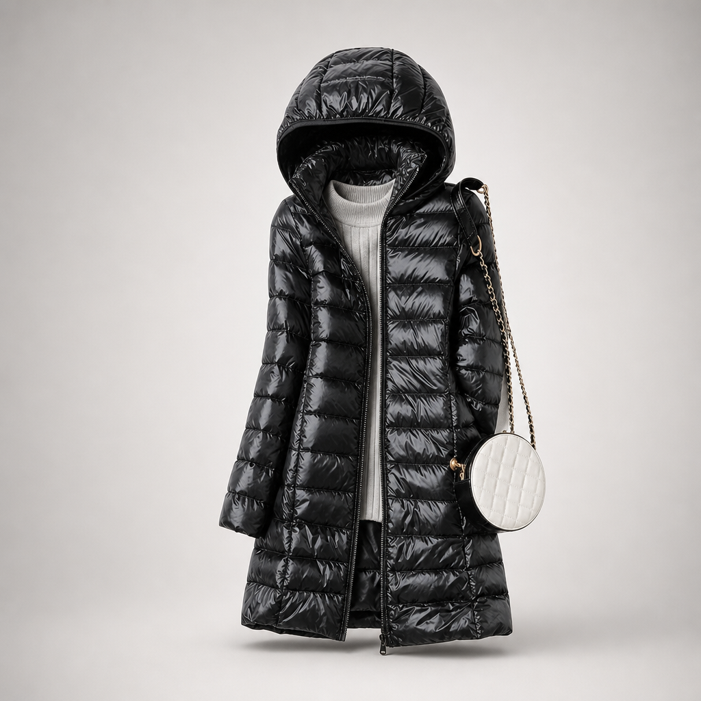 Virginia | Refined Hooded Quilted Puffer Jacket