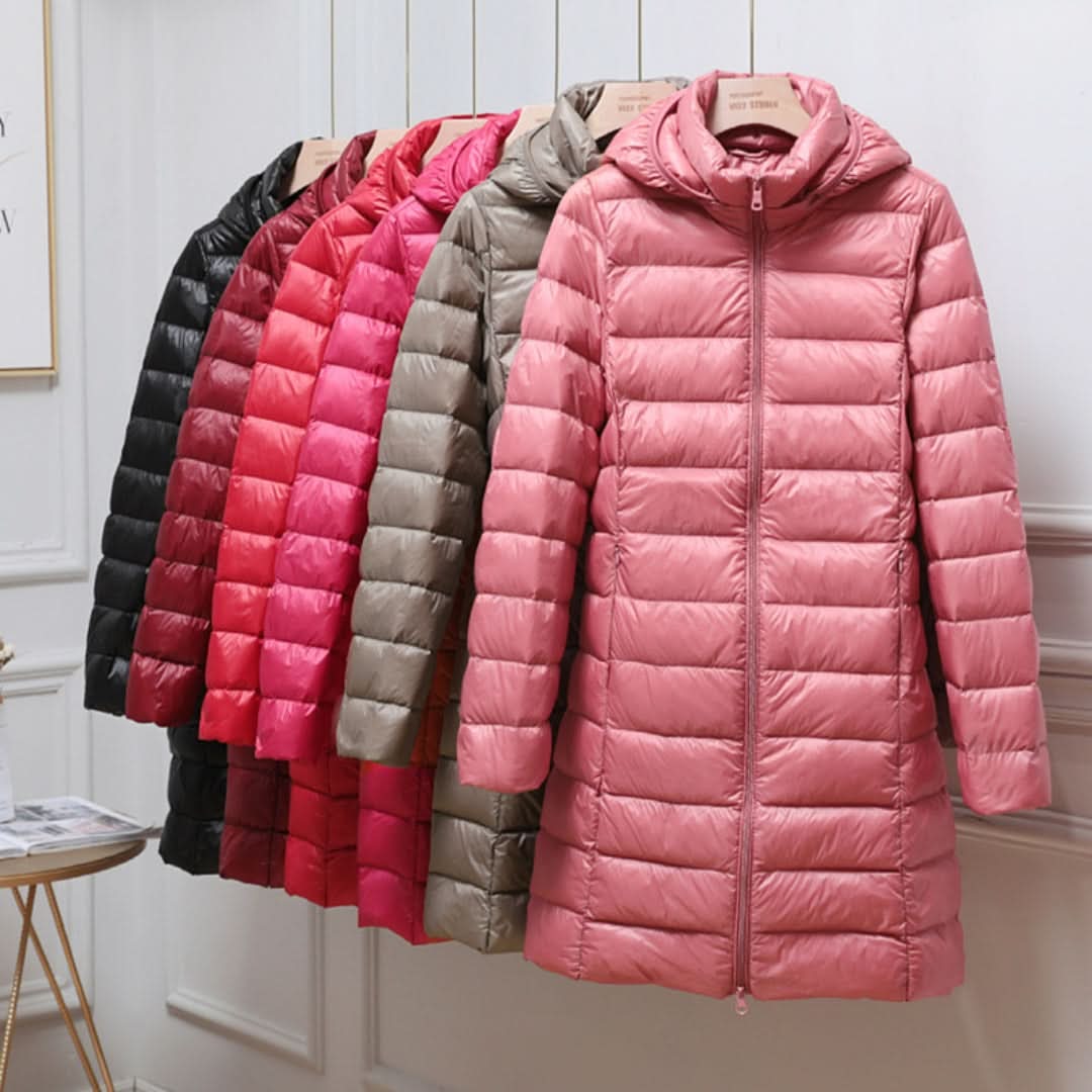 Virginia | Refined Hooded Quilted Puffer Jacket