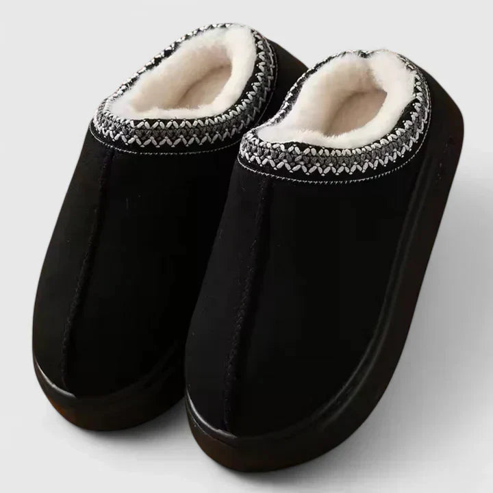 Wayne | Plush-Lined Slip-On Mens Slippers