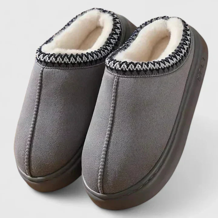 Wayne | Plush-Lined Slip-On Mens Slippers